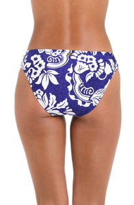 Sunshine 79 Flower Trip Side Shirred Hipster Bottom