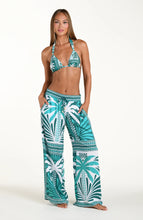 Load image into Gallery viewer, Patchwork Palms Beach Pant
