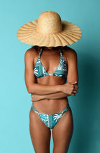 Load image into Gallery viewer, Patchwork Palms French Cut Bikini Bottom
