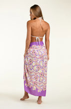 Load image into Gallery viewer, Lilac Cascade Pareo Wrap
