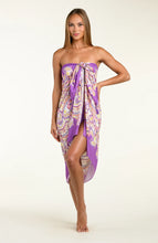 Load image into Gallery viewer, Lilac Cascade Pareo Wrap
