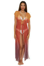 Load image into Gallery viewer, Sunset Ombre Robe
