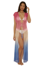 Load image into Gallery viewer, Sunset Ombre Robe
