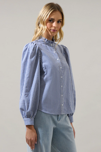 Sandy Striped Doris Button Down Shirt