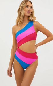 Joyce One Piece Orchid Colorblock