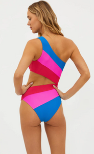 Joyce One Piece Orchid Colorblock