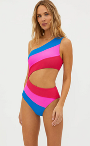 Joyce One Piece Orchid Colorblock