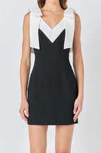 Load image into Gallery viewer, Color Block Mini Dress
