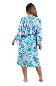 Opulent Front Tie Kimono