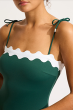 Load image into Gallery viewer, Evergreen Ric Rac One Piece
