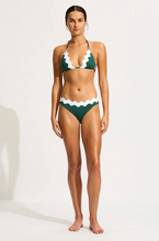 Load image into Gallery viewer, Evergreen Ric Rac Hipster Pant
