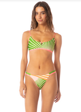 Load image into Gallery viewer, Sunrise Colada Victor V Wire Bralette Bikini Top
