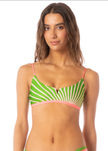 Load image into Gallery viewer, Sunrise Colada Victor V Wire Bralette Bikini Top
