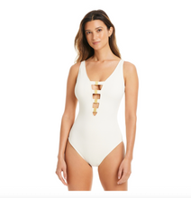 Load image into Gallery viewer, Crepe Of The Crop Lace Down One Piece
