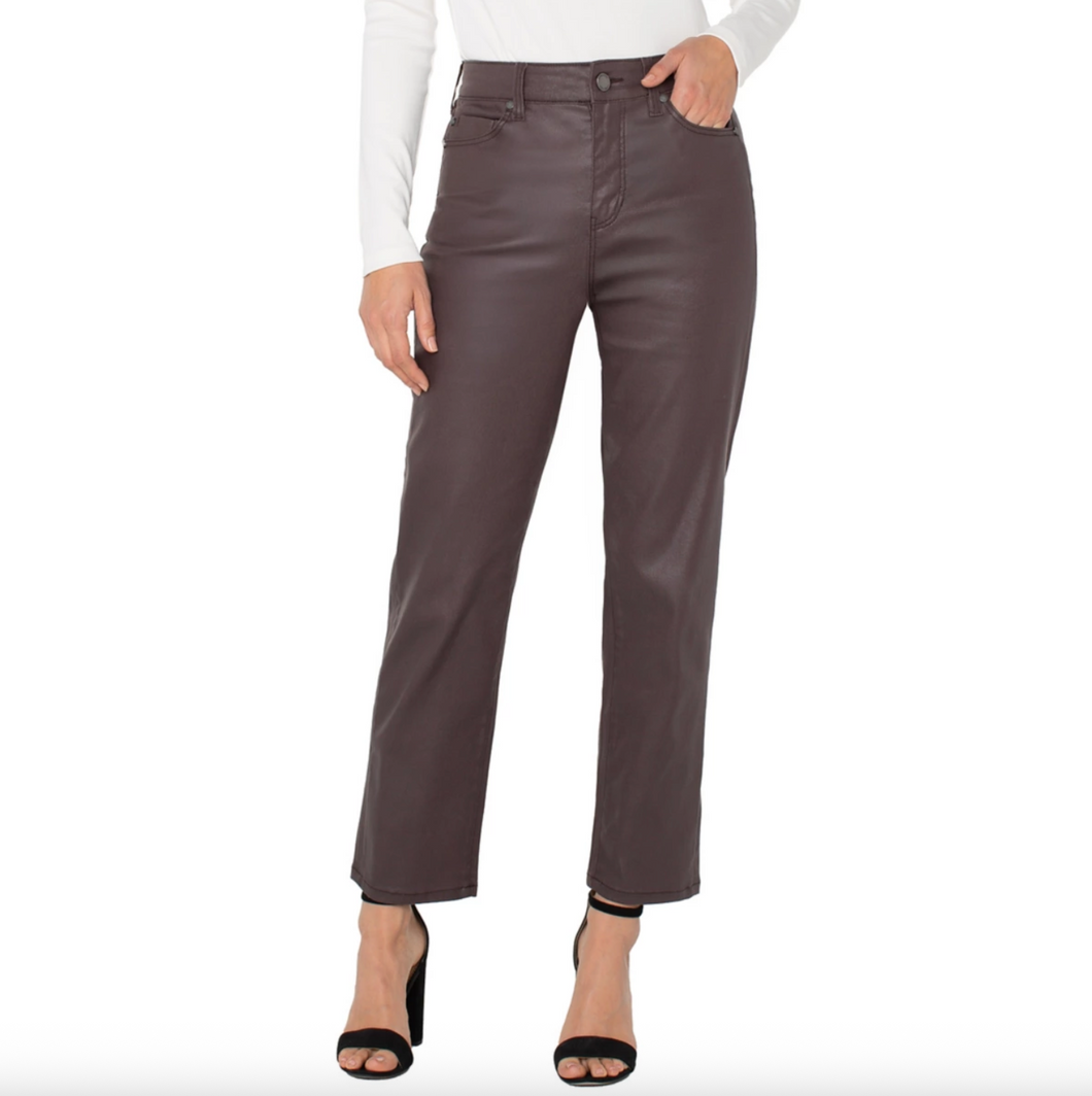 Kennedy Crop Relaxed Fit Straight Cropped Jeans