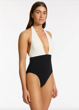 Load image into Gallery viewer, Versa Rib Plunge One Piece
