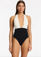 Load image into Gallery viewer, Versa Rib Plunge One Piece
