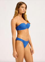 Load image into Gallery viewer, Mesh Effect Bustier Bandeau Bikini Top
