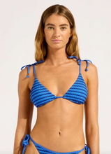 Load image into Gallery viewer, Mesh Effect Triangle Bikini Top
