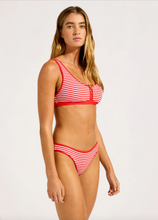 Load image into Gallery viewer, Clubhouse Zip Front Tank Top Bikini Top

