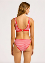 Load image into Gallery viewer, Clubhouse Zip Front Tank Top Bikini Top
