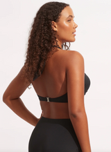 Load image into Gallery viewer, Collective Halter Bandeau Bikini Top
