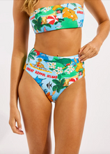 Load image into Gallery viewer, Viva Vacation High Waisted Bikini Bottom
