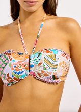 Load image into Gallery viewer, Beach Boheme Bandeau Halter Bikini Top
