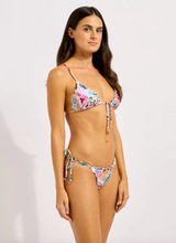 Load image into Gallery viewer, Beach Boheme Brazilian Tie Side Bikini Bottom

