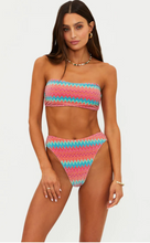 Load image into Gallery viewer, Kelsey Top Strawberry Ice Chevron
