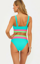 Load image into Gallery viewer, Heidi Bottom Strawberry Ice Colorblock
