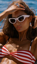 Load image into Gallery viewer, Beach Riot Juno Top Star Spangled Stripes
