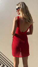 Load image into Gallery viewer, Beach Riot Elina One Piece Red Crochet Swimsuit
