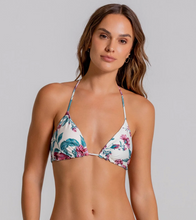 Load image into Gallery viewer, Cosita Linda Bloomberry Luxe Reversible Triangle Bra Top
