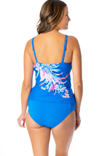 Load image into Gallery viewer, Jantzen Isla Flora Audrey Drape Tankini Top
