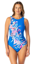 Load image into Gallery viewer, Jantzen Isla Flora Farrah High Neck One Piece

