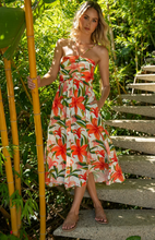 Load image into Gallery viewer, Cosita Linda Artisana Ties Maxi Skirt
