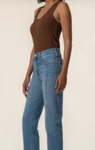 Load image into Gallery viewer, Blair High Rise Straight Leg in Exhibiting Wash
