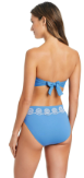 Load image into Gallery viewer, Drift Tie Front Bandeau Bikini Top
