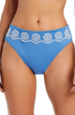 Load image into Gallery viewer, Embroidered Banded Bikini Bottom

