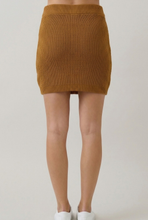 Load image into Gallery viewer, Cable Knit Mini Skirt
