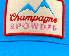 Load image into Gallery viewer, Champagne &amp; Powder Trucker Hat
