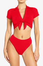 Load image into Gallery viewer, Ava High Waist Bikini Bottom
