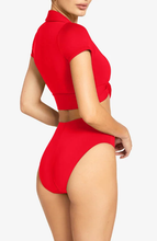 Load image into Gallery viewer, Ava High Waist Bikini Bottom

