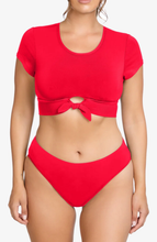 Load image into Gallery viewer, Ava High Waist Bikini Bottom

