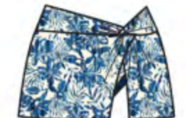 Draped Skirted Bottom