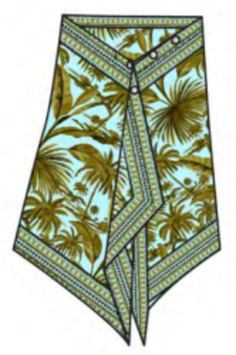 Pareo Coverup With Buttons