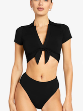 Load image into Gallery viewer, Ava High Waist Bikini Bottom

