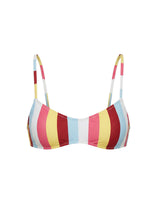 Load image into Gallery viewer, Solid &amp; Striped Rachel Bikini Top Symi Stripe

