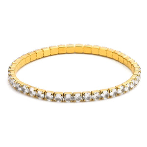 Eileen CZ Stitch Bracelet 3.5mm